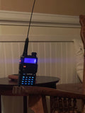 the radio